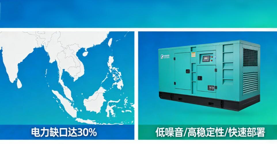 东南亚电力缺口下，静音箱发电机组成为刚需标配